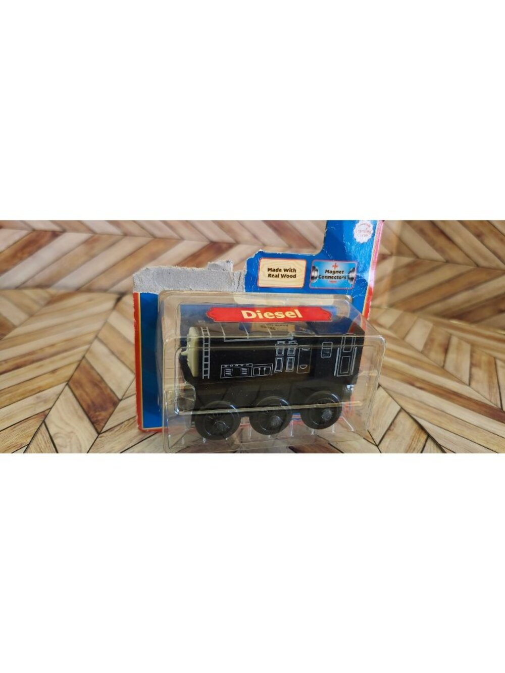 Thomas & Friends Wooden Railway Tank Train DIESEL 2004 Damaged Package LC99013